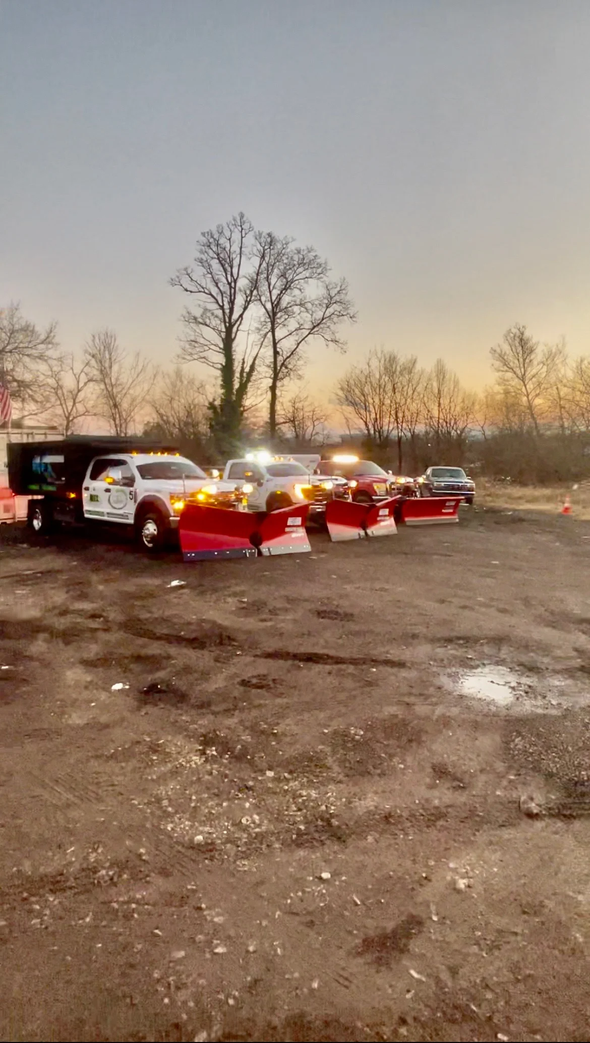 Professional snow plowing service for Willow Grove retail parking lots